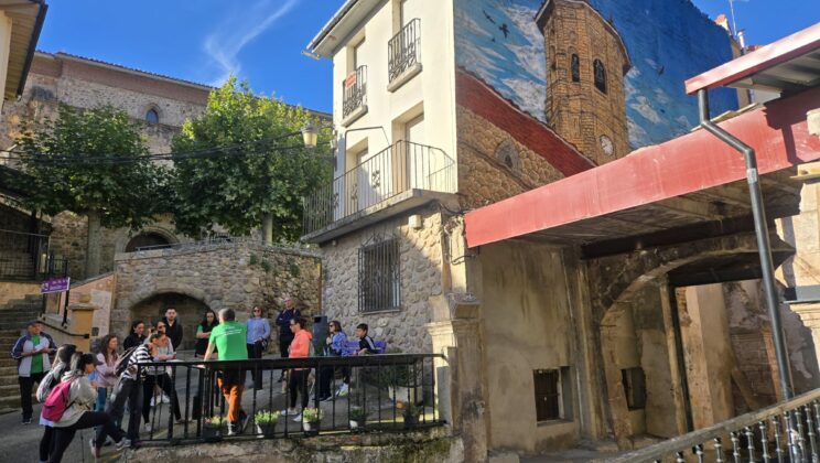 Chorrón de Peña Puerta, el paraje que enamora. Fotos de la visita del pasado 4 de octubre.