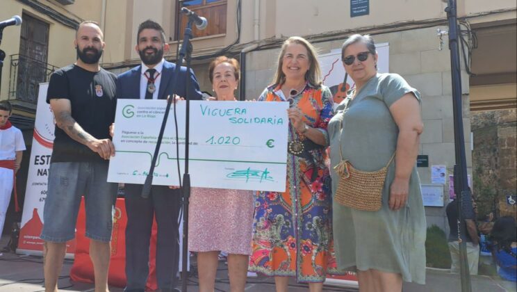 Viguera solidaria. Todos contra el cáncer.